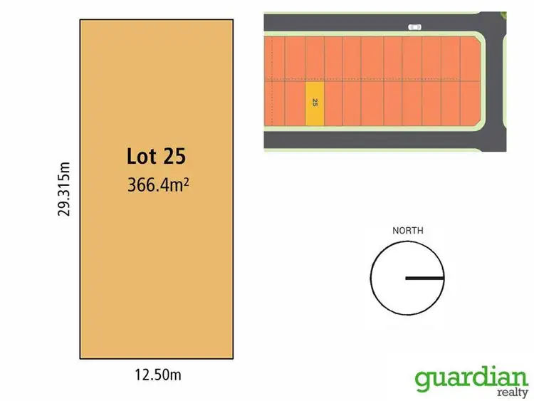 Main view of Homely land listing, Lot 25/72-76 Terry Road, Box Hill NSW 2765