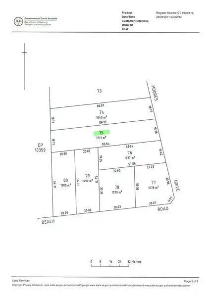 Fifth view of Homely land listing, LOT 75/75 Moores Drive, Hardwicke Bay SA 5575