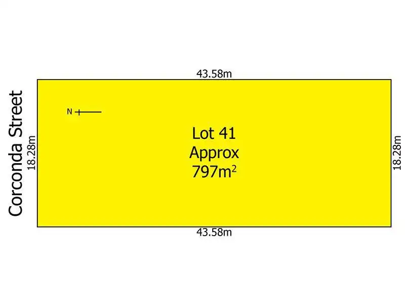Main view of Homely land listing, Lot/41 (25)  Corconda Street, Clearview SA 5085