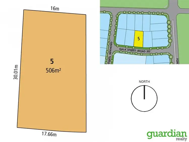 Fourth view of Homely land listing, 5 Gala Street, Box Hill NSW 2765
