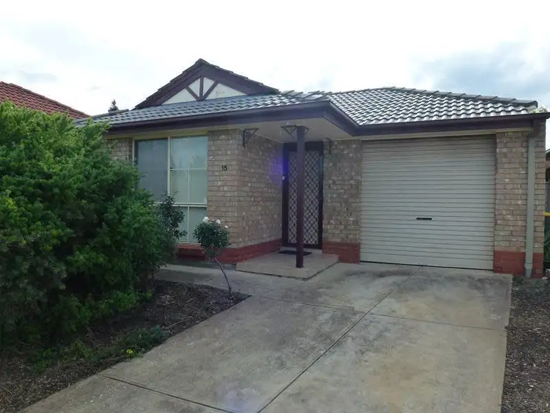 Main view of Homely house listing, 15 Sir Joseph Banks Crescent, Golden Grove SA 5125