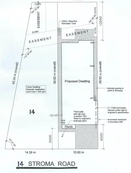 Main view of Homely land listing, 12 Stroma Road, Marion SA 5043