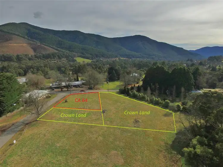 Main view of Homely land listing, CA 64 Growlers Creek Road, Wandiligong VIC 3744
