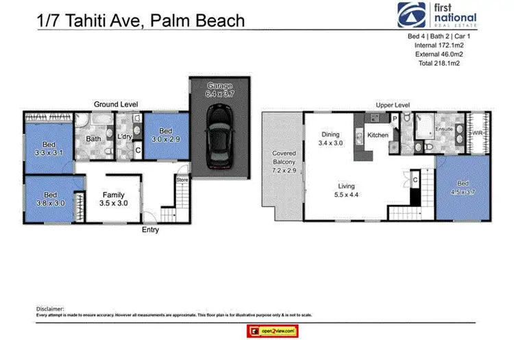 Third view of Homely semi-detached listing, 2/7 Tahiti Avenue, Palm Beach QLD 4221