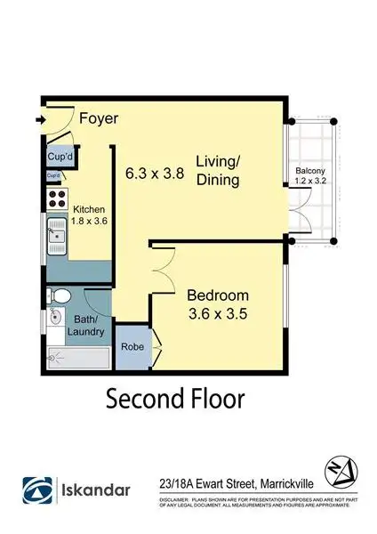 Sixth view of Homely unit listing, 23/18A Ewart Street, Marrickville NSW 2204