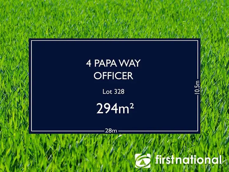 Main view of Homely land listing, 4 Papa Way, Officer VIC 3809