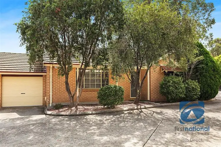 Main view of Homely villa listing, 9/14 Stanbury Place, Quakers Hill NSW 2763