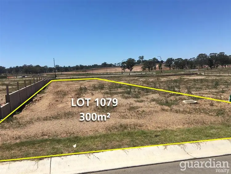 Fourth view of Homely land listing, Lot 1079 Galloway Street, Box Hill NSW 2765