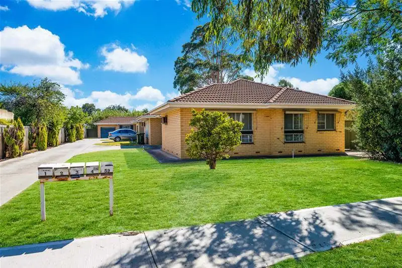 Main view of Homely unit listing, 1/59 Rowell Crescent, West Croydon SA 5008