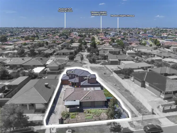 Second view of Homely block of units listing, 1/2/3/139 Rokewood Crescent, Meadow Heights VIC 3048