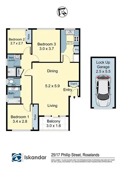 Sixth view of Homely apartment listing, 25/17 Phillip Street, Roselands NSW 2196