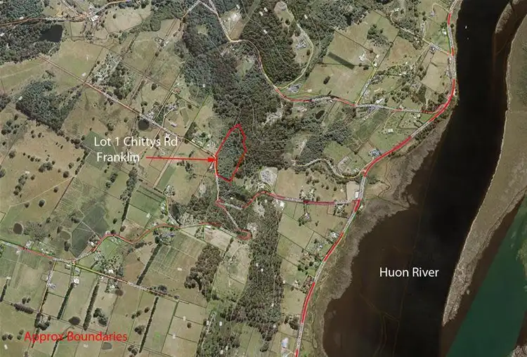 Second view of Homely land listing, 1 Chittys Road, Franklin TAS 7113
