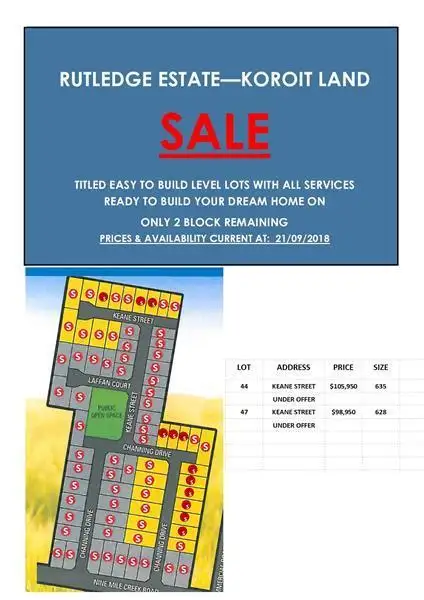 Main view of Homely land listing, 26 Keane Street, Koroit VIC 3282