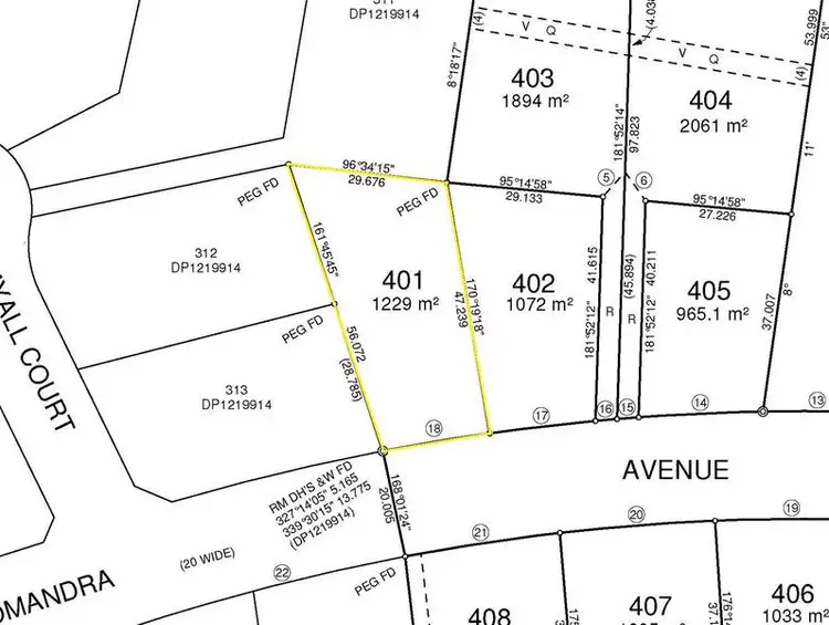 Lot 401 Lomandra Avenue, Caniaba NSW 2480