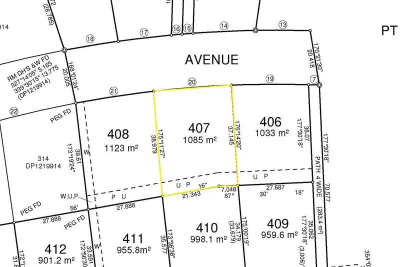 Main view of Homely land listing, Lot 407 Lomandra Avenue, Caniaba NSW 2480
