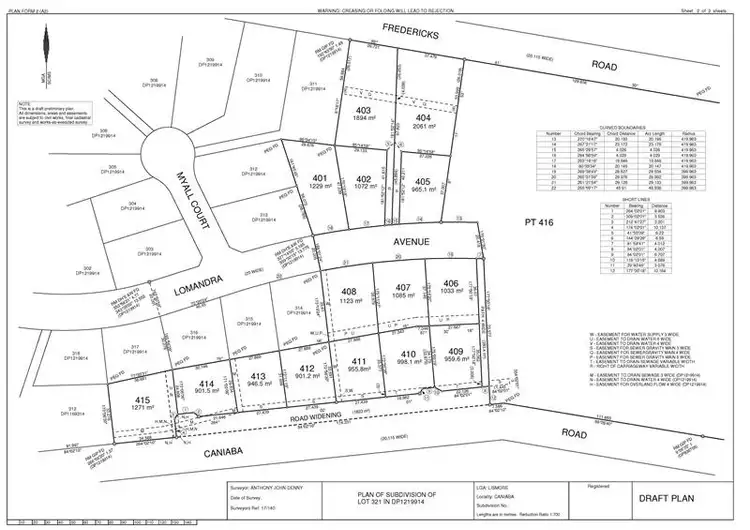 Second view of Homely land listing, Lot 404 Lomandra Avenue, Caniaba NSW 2480