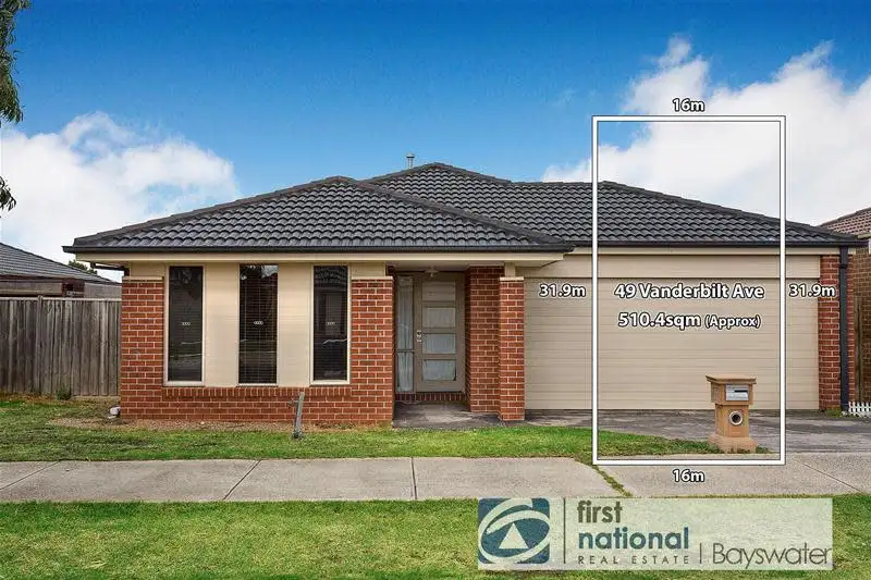 Main view of Homely house listing, 49 Vanderbilt Avenue, Truganina VIC 3029