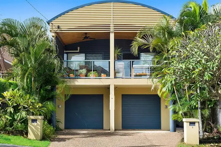 Main view of Homely semi-detached listing, 2/14 Tenth Avenue, Palm Beach QLD 4221