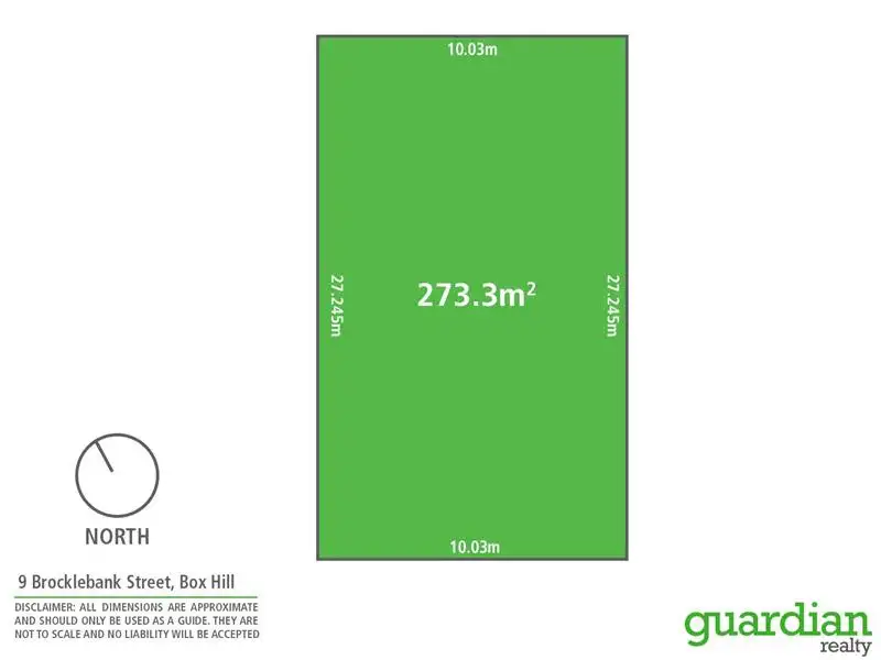 Main view of Homely land listing, 9 Brocklebank Street, Box Hill NSW 2765