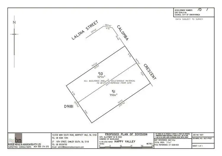 Second view of Homely land listing, Lot 51/7 Calomba Crescent, Happy Valley SA 5159