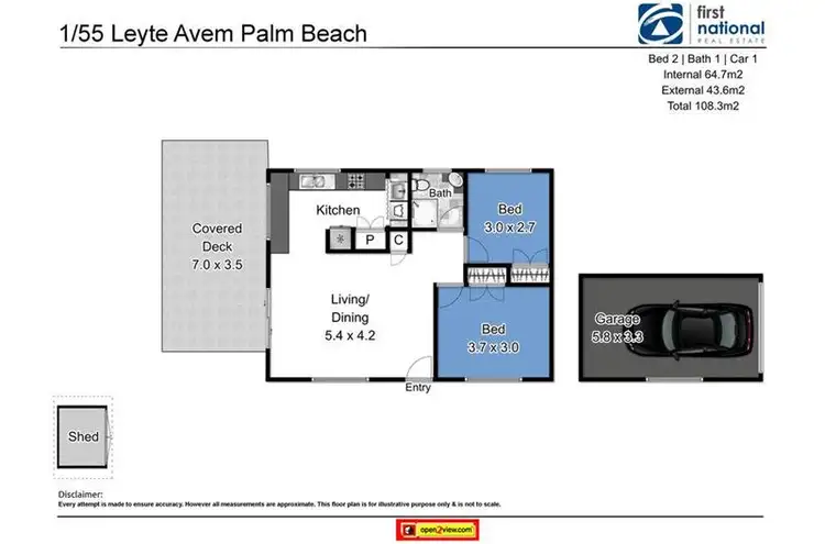Fourth view of Homely apartment listing, 1/55 Leyte Avenue, Palm Beach QLD 4221