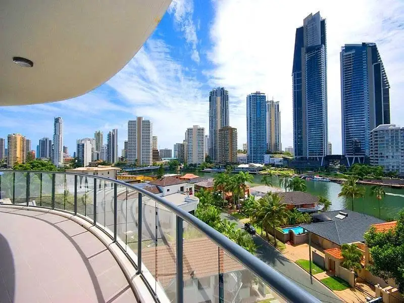 Main view of Homely apartment listing, 703/6 Tarcoola Crescent 'Riva on Chevron', Chevron Island QLD 4217