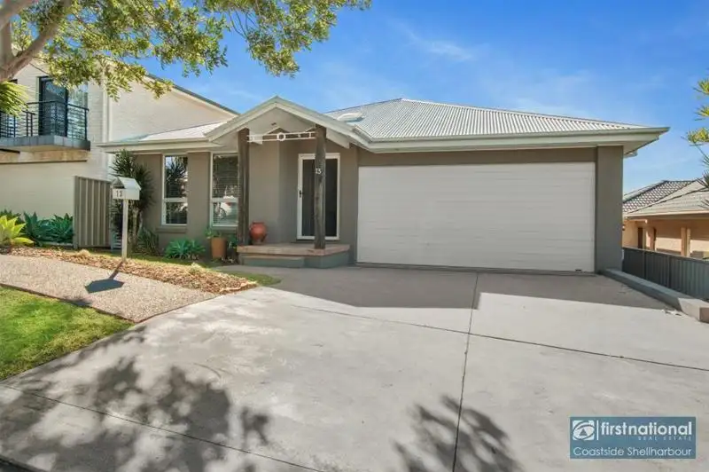 Main view of Homely house listing, 13 Hinchinbrook Drive, Shell Cove NSW 2529