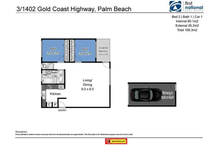 Third view of Homely unit listing, 3/1402 Gold Coast Highway, Palm Beach QLD 4221
