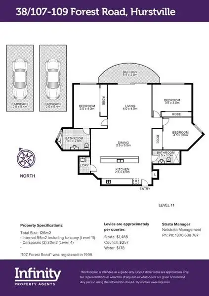 Seventh view of Homely apartment listing, 38/107-109 Forest Road, Hurstville NSW 2220