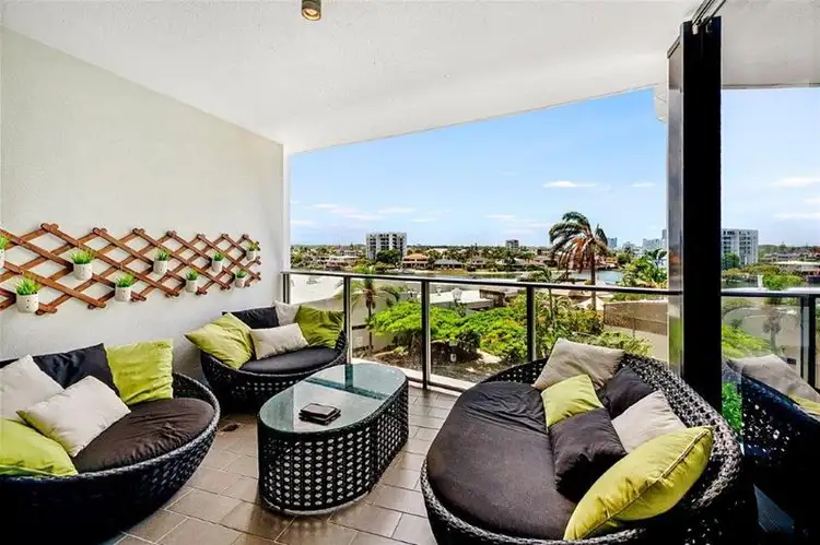 Second view of Homely apartment listing, 406/4 Wahroonga Place, Surfers Paradise QLD 4217