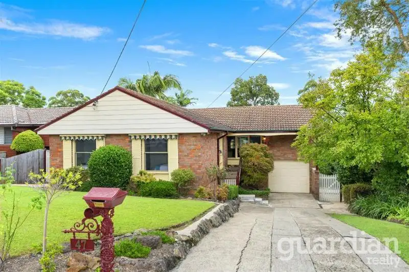 Main view of Homely house listing, 47 Ebony Avenue, Carlingford NSW 2118