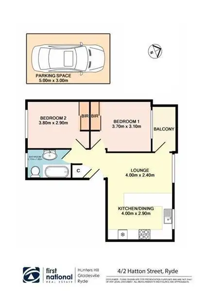 Sixth view of Homely apartment listing, 4/2 Hatton Street, Ryde NSW 2112
