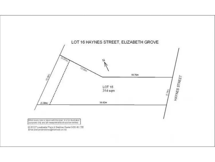 Second view of Homely land listing, Lot/16 Haynes Street, Elizabeth Grove SA 5112