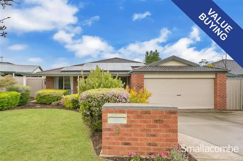 Main view of Homely house listing, 3 Tramway Crescent, Sheidow Park SA 5158