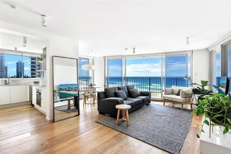 Second view of Homely apartment listing, 7A 'Beachside Tower' 3545 Main Beach Parade, Main Beach QLD 4217