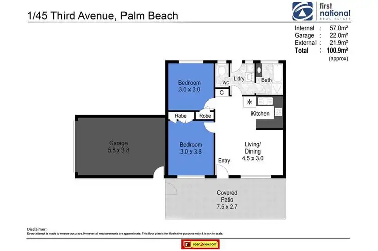 Fourth view of Homely semi-detached listing, 45 Third Avenue, Palm Beach QLD 4221