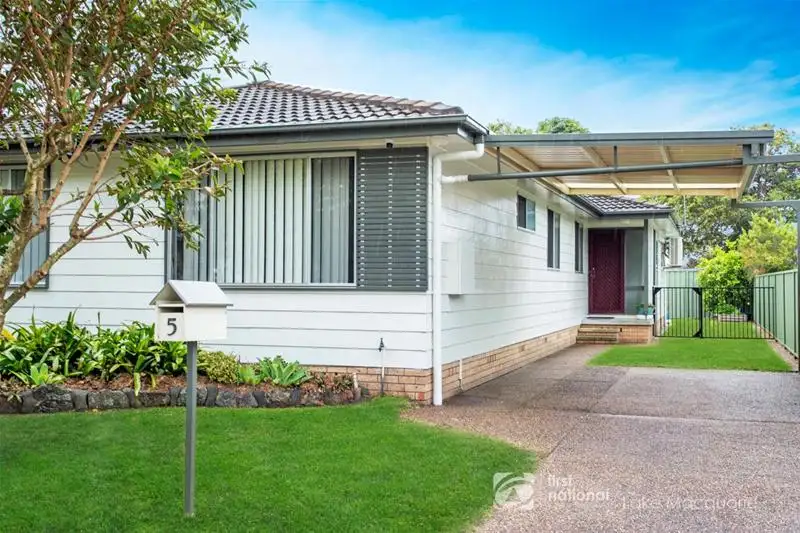 Main view of Homely house listing, 5 Emerald Street, Hamilton North NSW 2292