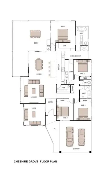 Third view of Homely land listing, 4 Cheshire Grove, Elanora QLD 4221