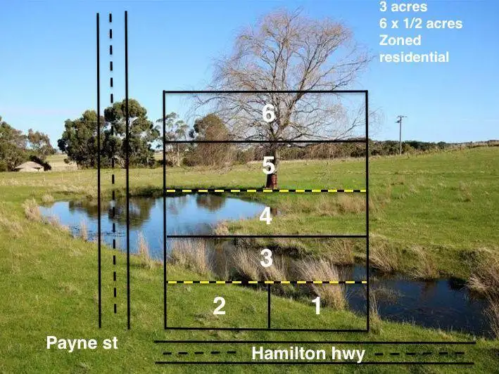 Main view of Homely land listing, Lots/1 & 2 Payne Street, Caramut VIC 3274
