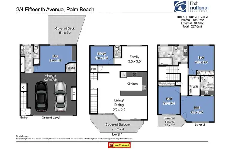 Third view of Homely townhouse listing, Villa 2/4 Fifteenth Avenue, Palm Beach QLD 4221