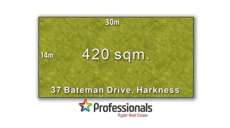 Main view of Homely land listing, 37 Bateman Drive, Harkness VIC 3337