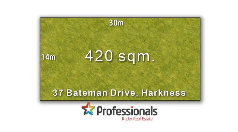Main view of Homely land listing, 37 Bateman Drive, Harkness VIC 3337