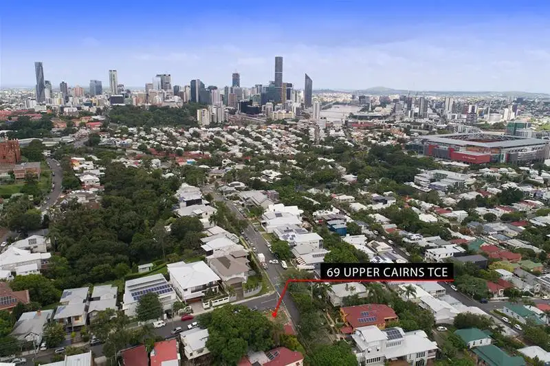 Main view of Homely land listing, 69 Upper Cairns Terrace, Red Hill QLD 4059