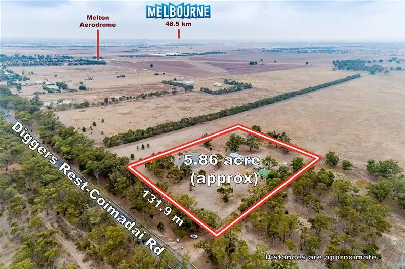 Main view of Homely rural property listing, 2 - 2187 Diggers Rest-Coimadai Road, Toolern Vale VIC 3337