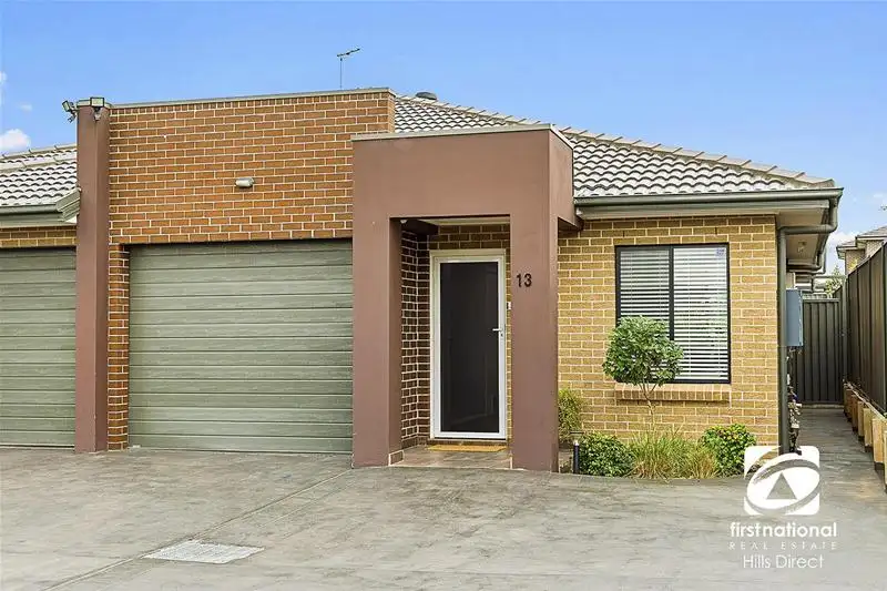 Main view of Homely villa listing, 13/66 Walker Street, Quakers Hill NSW 2763