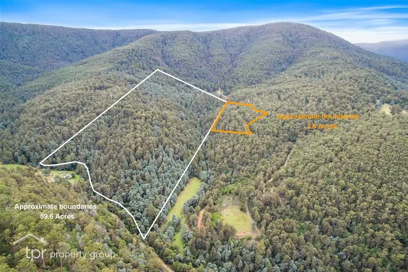 Main view of Homely land listing, Lots 1 & 2 Off Bakers Creek Road, Lucaston TAS 7109