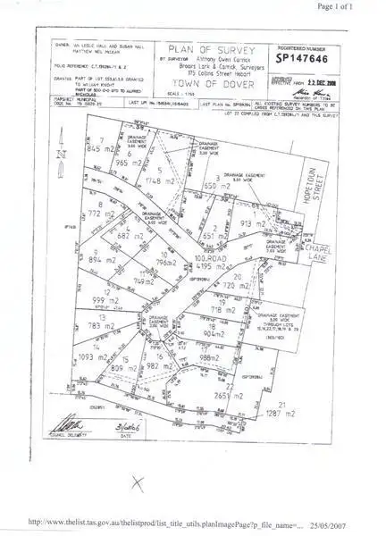 Fifth view of Homely land listing, 10 Chapel Lane, Dover TAS 7117