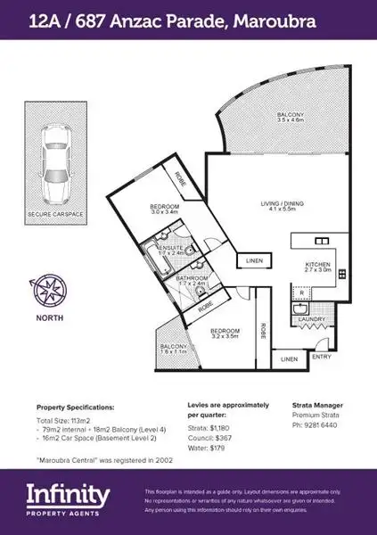 Seventh view of Homely apartment listing, 12A/687-691 Anzac Parade, Maroubra NSW 2035