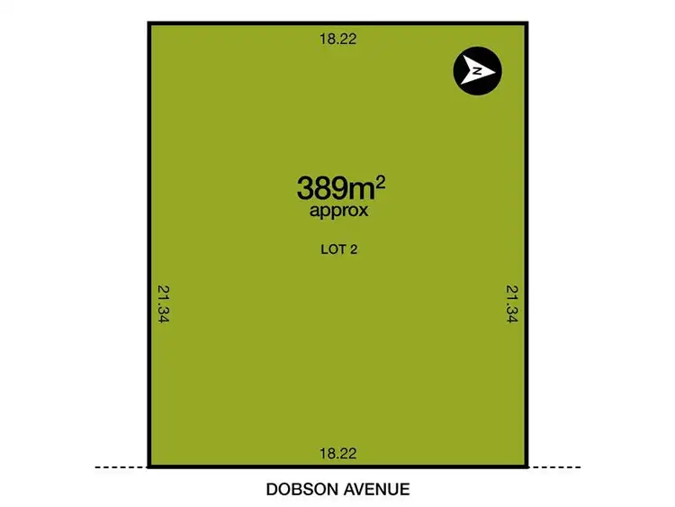 Main view of Homely land listing, 2 Dobson Avenue, Pasadena SA 5042