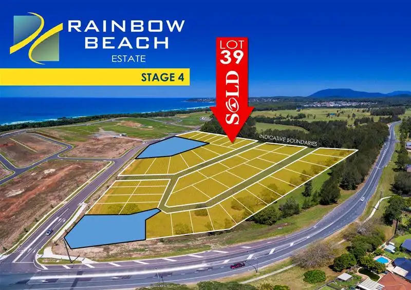 Main view of Homely land listing, Lot 39 Rainbow Beach Estate, Lake Cathie NSW 2445